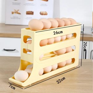 (১ পিস) 4 Layer Eggs Storage Racks