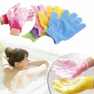 Body Scrubber Bath Gloves