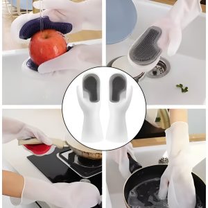 Multifunctional Silicone Cleaning Gloves