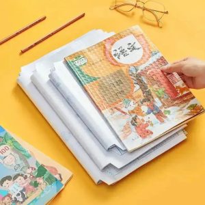 Transparent Book Cover