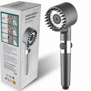 Turbocharged Handheld Shower Head