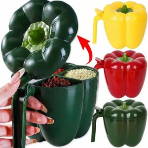 Capsicum Shape Spice Box