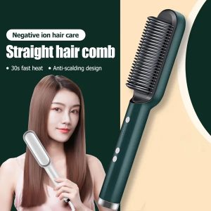 Electric Hair Straightener Comb