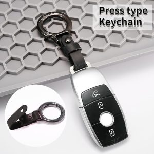 Press Buckle Car Keychain