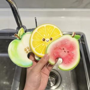 Fruit-Shaped kitchen Sponge (২ পিস)