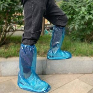 Disposable Waterproof High-Top Shoe Cover (১ জোড়া)