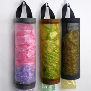 Mesh Hanging Plastic Bag Holder (২ পিস)